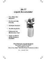 Peterson Instruments SA-77 Instructions And Operating Manual предпросмотр