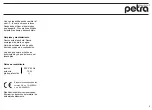 Предварительный просмотр 9 страницы Petra electric AT10.1 Instructions For Use Manual