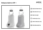 Preview for 1 page of Petra electric BF 1 Instructions For Use Manual