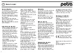 Preview for 6 page of Petra electric IceCrusher IC 10 Instructions For Use Manual