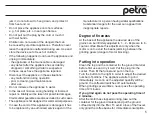 Preview for 5 page of Petra electric M 15 Instructions For Use Manual