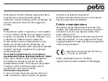 Preview for 11 page of Petra electric M 15 Instructions For Use Manual