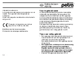 Preview for 14 page of Petra electric M 15 Instructions For Use Manual