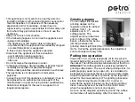 Preview for 5 page of Petra electric M 20.07 Instructions For Use Manual