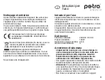 Preview for 9 page of Petra electric M 20.07 Instructions For Use Manual