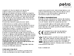 Preview for 11 page of Petra electric M 20.07 Instructions For Use Manual