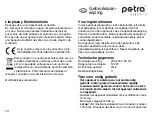 Preview for 14 page of Petra electric M 20.07 Instructions For Use Manual