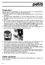 Preview for 10 page of Petra electric MC 4 Instructions For Use Manual