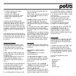 Предварительный просмотр 15 страницы Petra electric PerlFit PF 15 Instructions For Use Manual