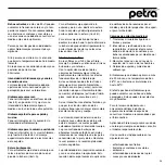 Предварительный просмотр 23 страницы Petra electric PerlFit PF 15 Instructions For Use Manual