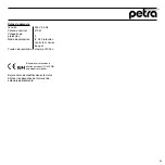 Предварительный просмотр 25 страницы Petra electric PerlFit PF 15 Instructions For Use Manual