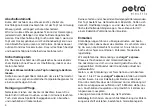 Preview for 4 page of Petra electric WK 186 Instructions For Use Manual