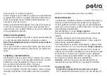 Preview for 22 page of Petra electric WK 186 Instructions For Use Manual