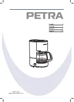 Предварительный просмотр 1 страницы Petra 240016 Manual