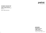 Preview for 12 page of Petra JB 31 Instructions For Use Manual