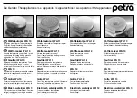 Preview for 2 page of Petra WA 10 Instructions For Use Manual