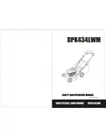 Предварительный просмотр 1 страницы Petrol DPK434LWM Safety And Operating Manual