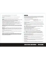 Предварительный просмотр 4 страницы Petrol DPK434LWM Safety And Operating Manual