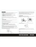 Предварительный просмотр 11 страницы Petrol DPK434LWM Safety And Operating Manual