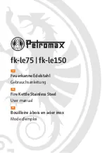 Petromax fk-le150 User Manual предпросмотр