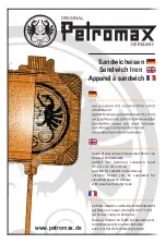 Предварительный просмотр 1 страницы Petromax Sandwich Iron Manual