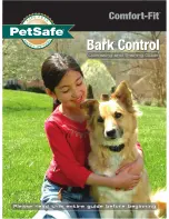 Petsafe Comfort-Fit bark control Operating And Training Manual preview