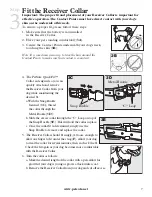 Preview for 7 page of Petsafe comfortfit trainer Operating And Training Manual