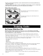 Preview for 14 page of Petsafe Deluxe In-Ground Radio Fence Operating And Training Manual