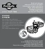 Petsafe Deluxe ST-350-LD Operating And Training Manual preview