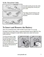 Preview for 7 page of Petsafe Deluxe Operating Manual