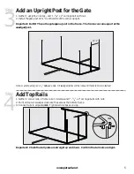 Preview for 5 page of Petsafe Do-It-Yourself Dog Kennel Assembly Instructions Manual