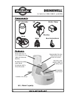 Preview for 4 page of Petsafe Drinkwell Big-Dog Pet Fountain Operating Manual