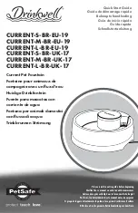 Petsafe Drinkwell CURRENT-L-BR-EU-19 Quick Start Manual preview