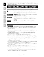 Preview for 2 page of Petsafe Drinkwell DOGC-AU-17 Operating Manual