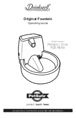 Preview for 1 page of Petsafe Drinkwell PWW00-13704 Operating Manual