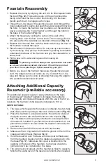 Preview for 9 page of Petsafe Drinkwell PWW00-13704 Operating Manual