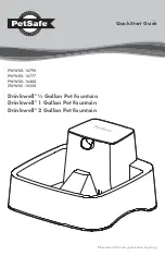 Preview for 1 page of Petsafe Drinkwell PWW00-16777 Quick Start Manual