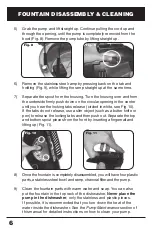 Preview for 6 page of Petsafe Drinkwell Zen Fountain Manual