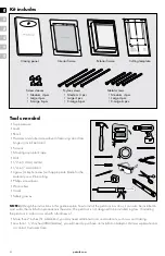 Preview for 4 page of Petsafe Extreme Weather Aluminum Pet Door Installation Manual