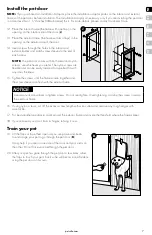 Предварительный просмотр 7 страницы Petsafe Extreme Weather Aluminum Pet Door Installation Manual