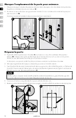 Предварительный просмотр 14 страницы Petsafe Extreme Weather Aluminum Pet Door Installation Manual