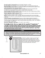 Preview for 27 page of Petsafe Freedom PPA11-13098 Installation Manual