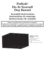 Preview for 1 page of Petsafe HBK11-11926 Assembly Instructions Manual