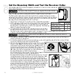 Preview for 16 page of Petsafe In-Ground Fence ZIG00-14654 Product Manual