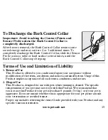 Предварительный просмотр 15 страницы Petsafe Indoor Bark Control Operating Manual