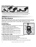 Preview for 14 page of Petsafe Little Dog PDT00-13623 Operating And Training Manual