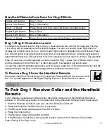 Preview for 15 page of Petsafe Little Dog PDT00-13623 Operating And Training Manual