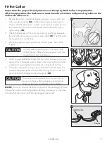 Предварительный просмотр 7 страницы Petsafe PBC00-16368 Product Manual