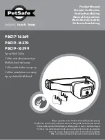 Petsafe PBC17-16369 Product Manual preview