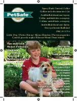 Предварительный просмотр 1 страницы Petsafe PBC19-11796 Operating Manual